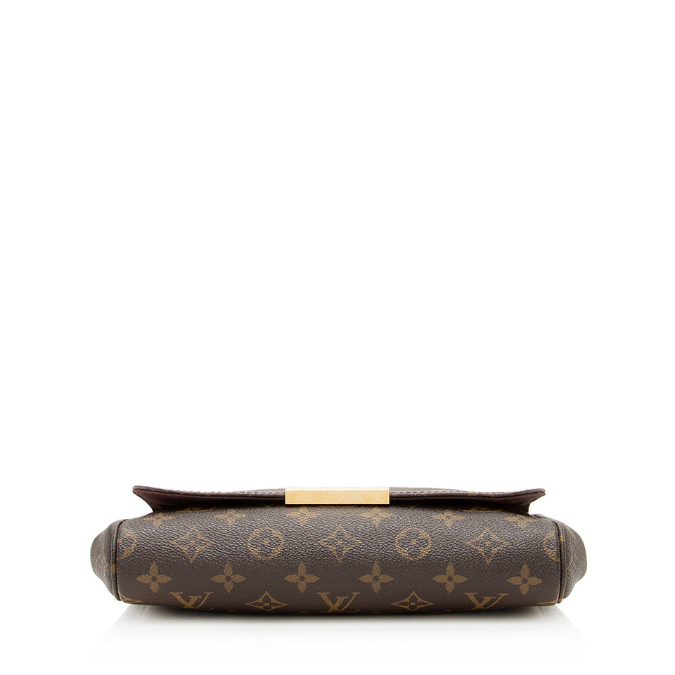 Louis Vuitton Monogram Canvas Favorite MM Shoulder Bag (SHF-19857)