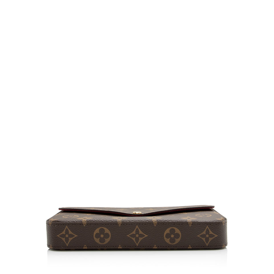 Louis Vuitton Monogram Canvas Felicie Pochette (SHF-23339)