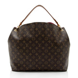 Louis Vuitton Monogram Canvas Graceful MM Hobo (SHF-0g4KDP)