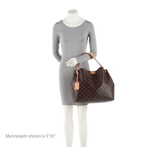 Louis Vuitton Monogram Canvas Graceful PM Hobo (SHF-23848)