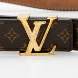 Louis Vuitton Monogram Canvas Initiales Belt - Size 34 / 85 (SHF-eTmAOY)
