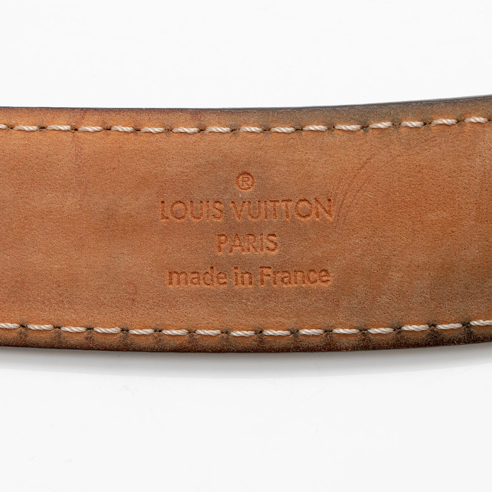 Louis Vuitton Monogram Canvas Initiales Belt - Size 34 / 85 (SHF-eTmAOY)
