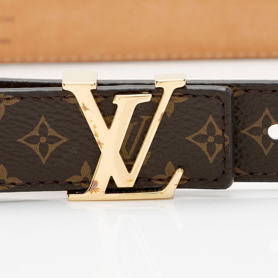 Louis Vuitton Monogram Canvas Initiales Belt - Size 34 / 85 (SHF-rNHPEm)