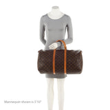 Louis Vuitton Vintage Monogram Canvas Keepall 50 Duffle Bag (SHF-eII6TM)