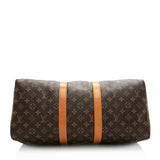 Louis Vuitton Vintage Monogram Canvas Keepall Bandouliere 45 Duffel Bag (SHF-20812)