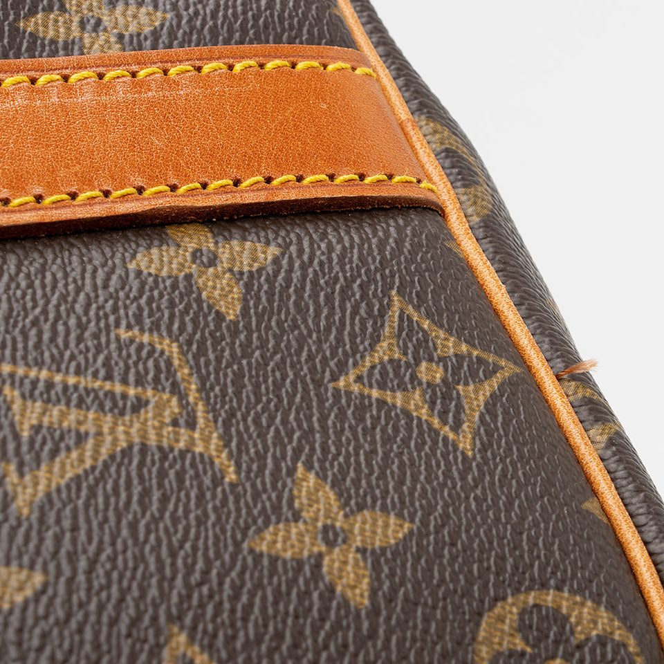 Louis Vuitton Vintage Monogram Canvas Keepall Bandouliere 45 Duffel Bag (SHF-20812)