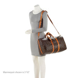 Louis Vuitton Vintage Monogram Canvas Keepall Bandouliere 45 Duffel Bag (SHF-20812)