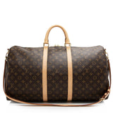 Louis Vuitton Vintage Monogram Canvas Keepall Bandouliere 50 Duffle Bag (SHF-JnQc5j)