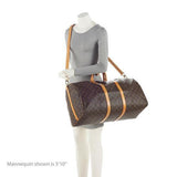 Louis Vuitton Vintage Monogram Canvas Keepall Bandouliere 50 Duffle Bag (SHF-JnQc5j)