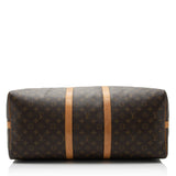 Louis Vuitton Monogram Canvas Keepall Bandouliere 55 Duffle Bag
