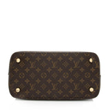 Louis Vuitton Monogram Canvas Lockit MM Satchel (SHF-23823)