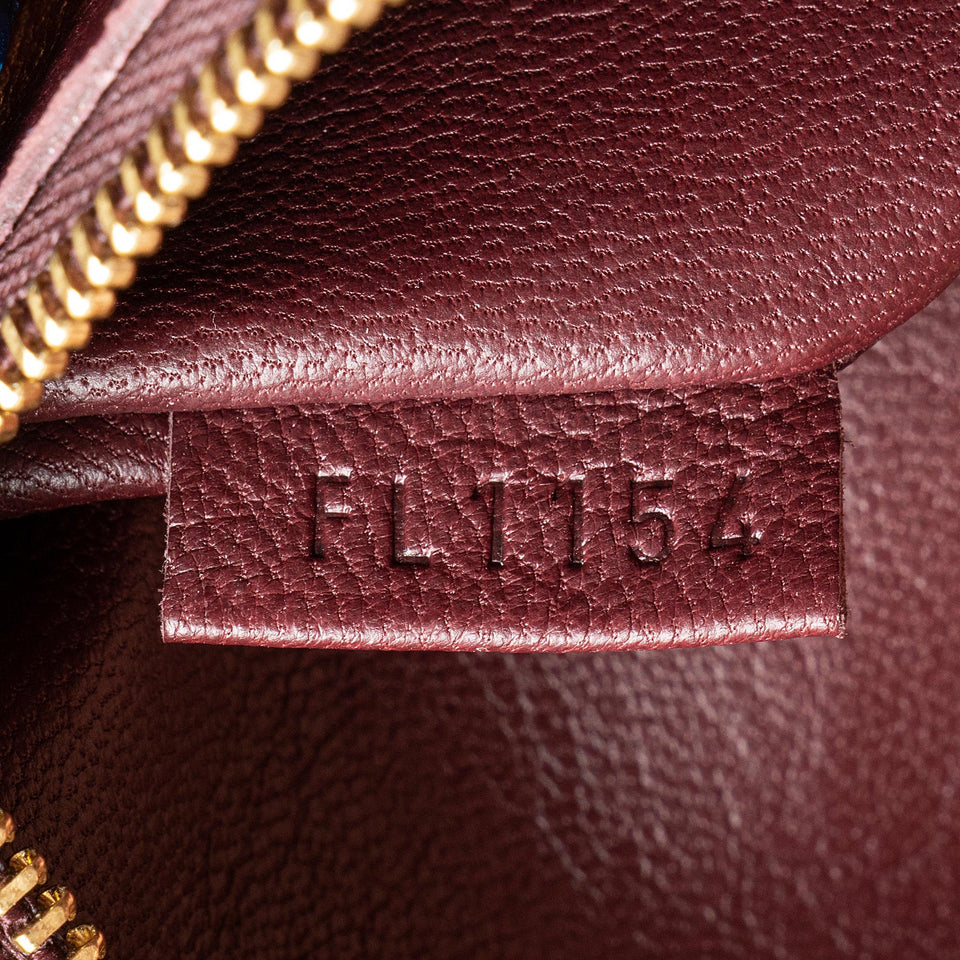 Louis Vuitton Monogram Canvas Lockit MM Satchel (SHF-23823)