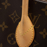 Louis Vuitton Monogram Canvas Lockit MM Satchel (SHF-23823)