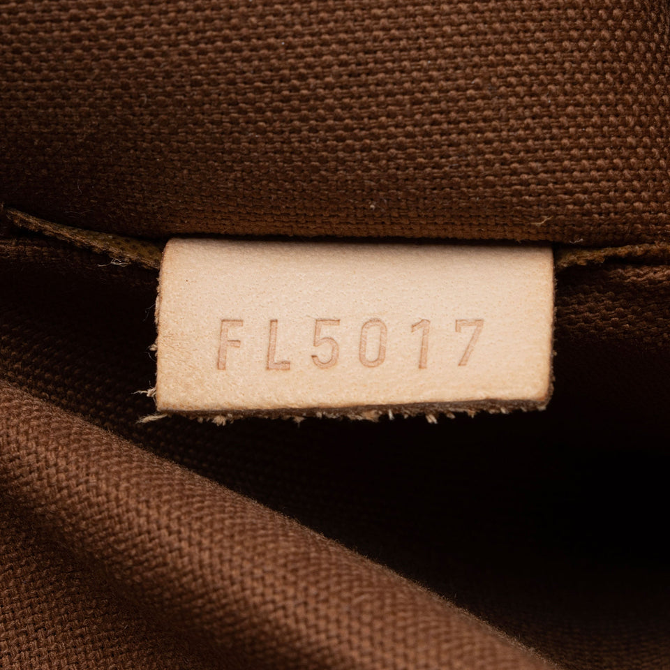Louis Vuitton Monogram Canvas Lockit Satchel (SHF-sassyg)