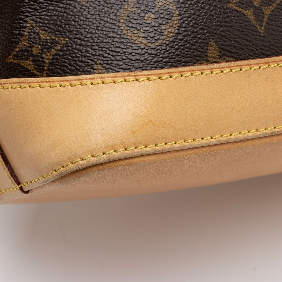 Louis Vuitton Monogram Canvas Lockit Satchel (SHF-sassyg)