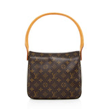 Louis Vuitton Monogram Canvas Looping MM Shoulder Bag (SHF-17841)