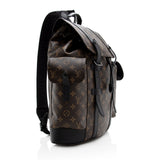 Louis Vuitton Monogram Canvas Macassar Christopher PM Backpack (SHF-21370)