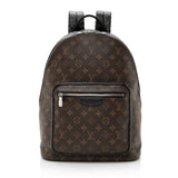 Louis Vuitton Monogram Canvas Macassar Josh Backpack (SHF-22161)