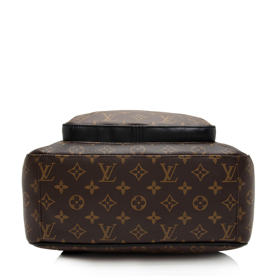 Louis Vuitton Monogram Canvas Macassar Josh Backpack (SHF-FytZ93)