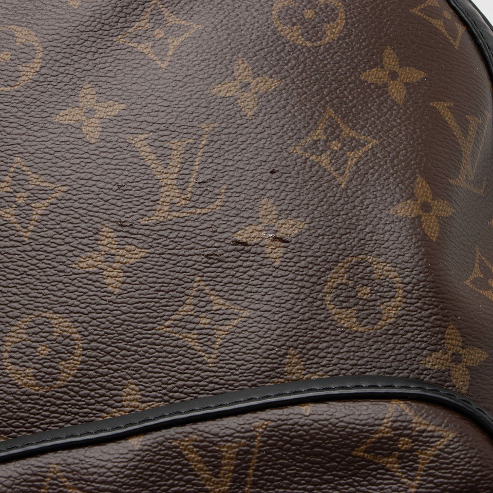 Louis Vuitton Monogram Canvas Macassar Josh Backpack (SHF-FytZ93)