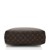 Louis Vuitton Monogram Canvas Macassar Kitan Tote (SHF-17992)