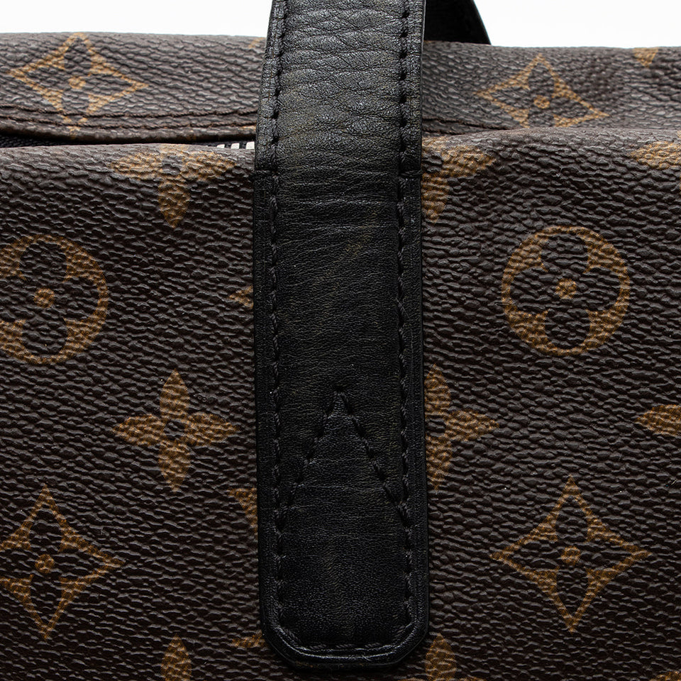 Louis Vuitton Monogram Canvas Macassar Kitan Tote (SHF-17992)
