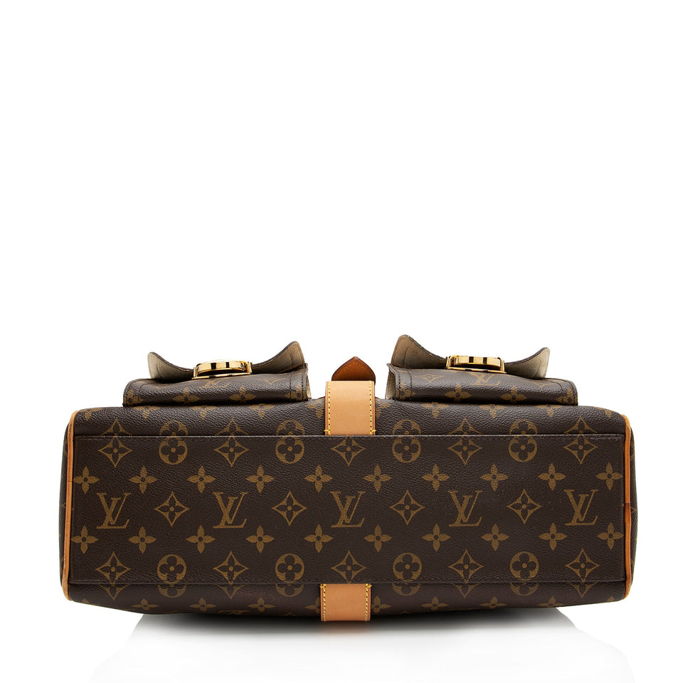 Louis Vuitton Monogram Canvas Manhattan GM Satchel (SHF-23297)