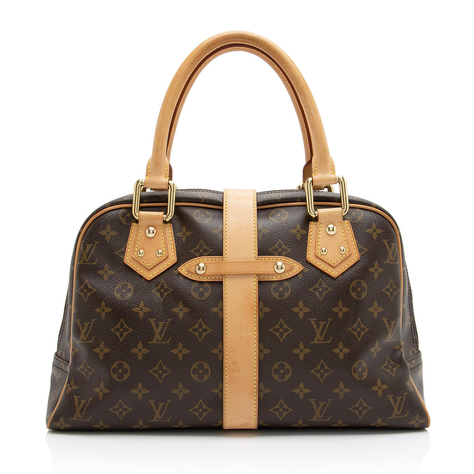 Louis Vuitton Monogram Canvas Manhattan GM Satchel (SHF-23430)