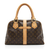 Louis Vuitton Monogram Canvas Manhattan GM Satchel (SHF-23430)