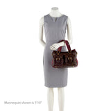 Louis Vuitton Monogram Canvas Manhattan Satchel (SHF-16518)