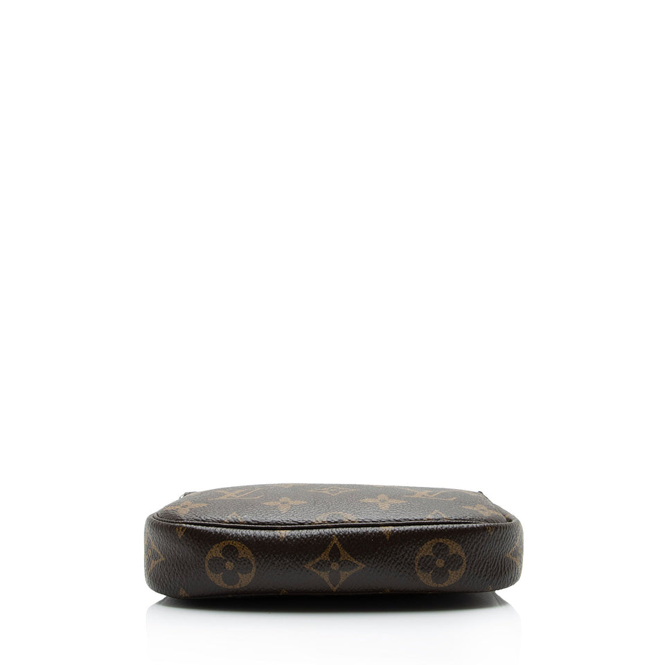 Louis Vuitton Monogram Canvas Mini Pochette Accessoires - FINAL SALE (SHF-IQRtfM)