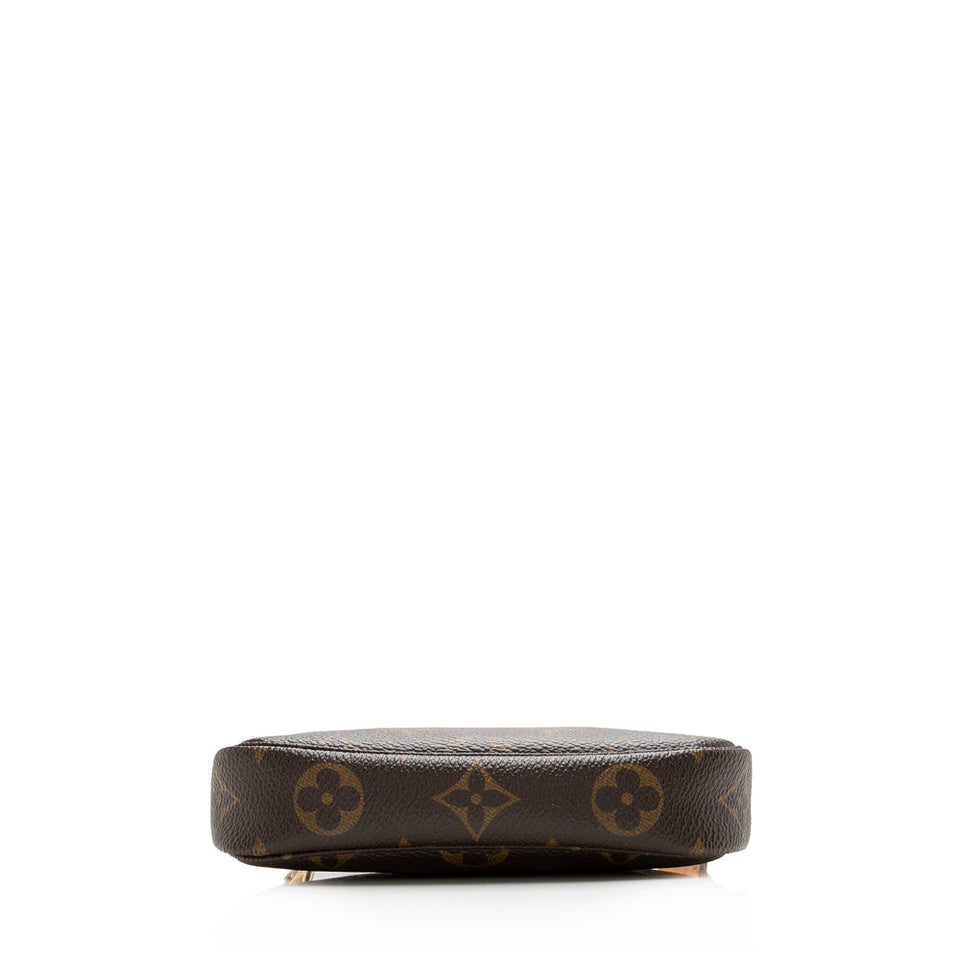 Louis Vuitton Monogram Canvas Mini Pochette Accessoires (SHF-16385)