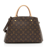 Louis Vuitton Monogram Canvas Montaigne MM Tote (SHF-23444)
