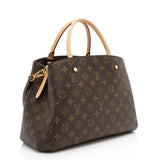 Louis Vuitton Monogram Canvas Montaigne MM Tote (SHF-23444)