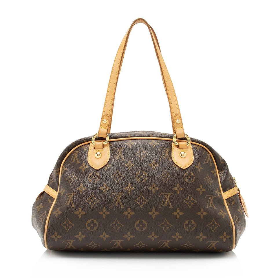 Louis Vuitton Monogram Canvas Montorgueil PM Shoulder Bag (SHF-23943)
