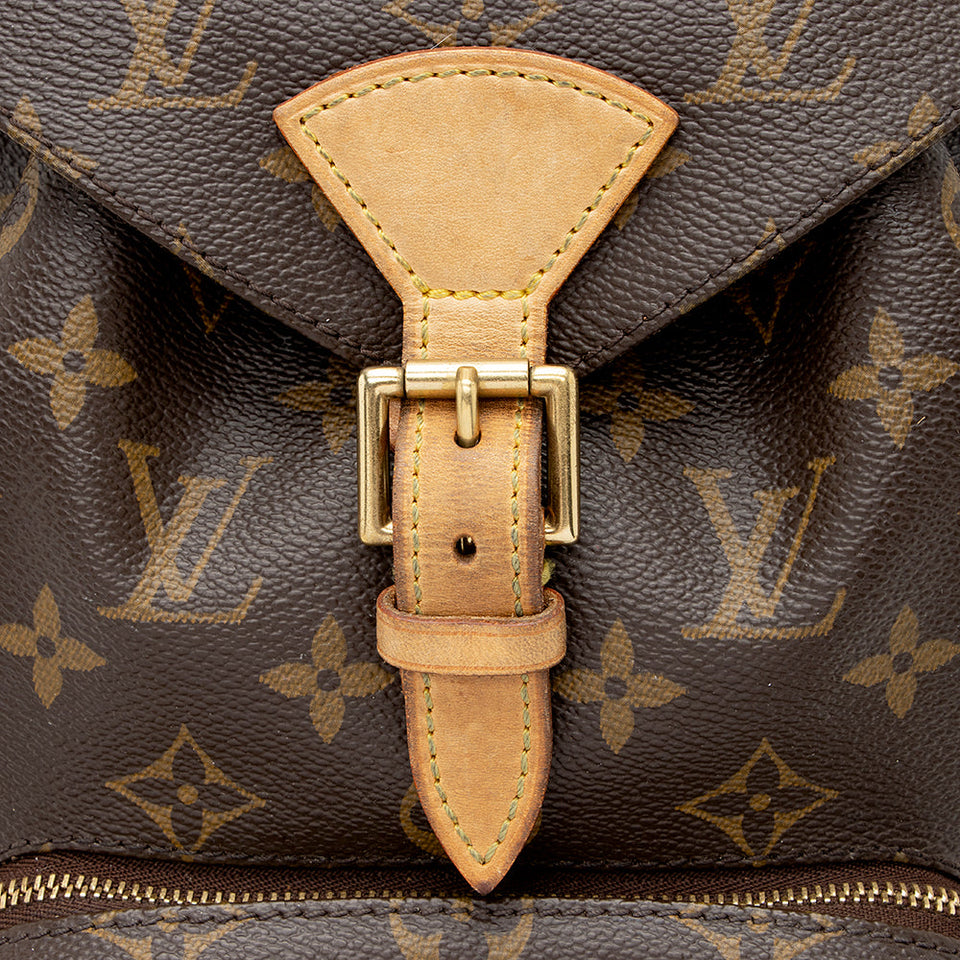 Louis Vuitton Monogram Canvas Montsouris MM Backpack (SHF-21416)