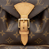 Louis Vuitton Monogram Canvas Montsouris MM Backpack (SHF-21416)