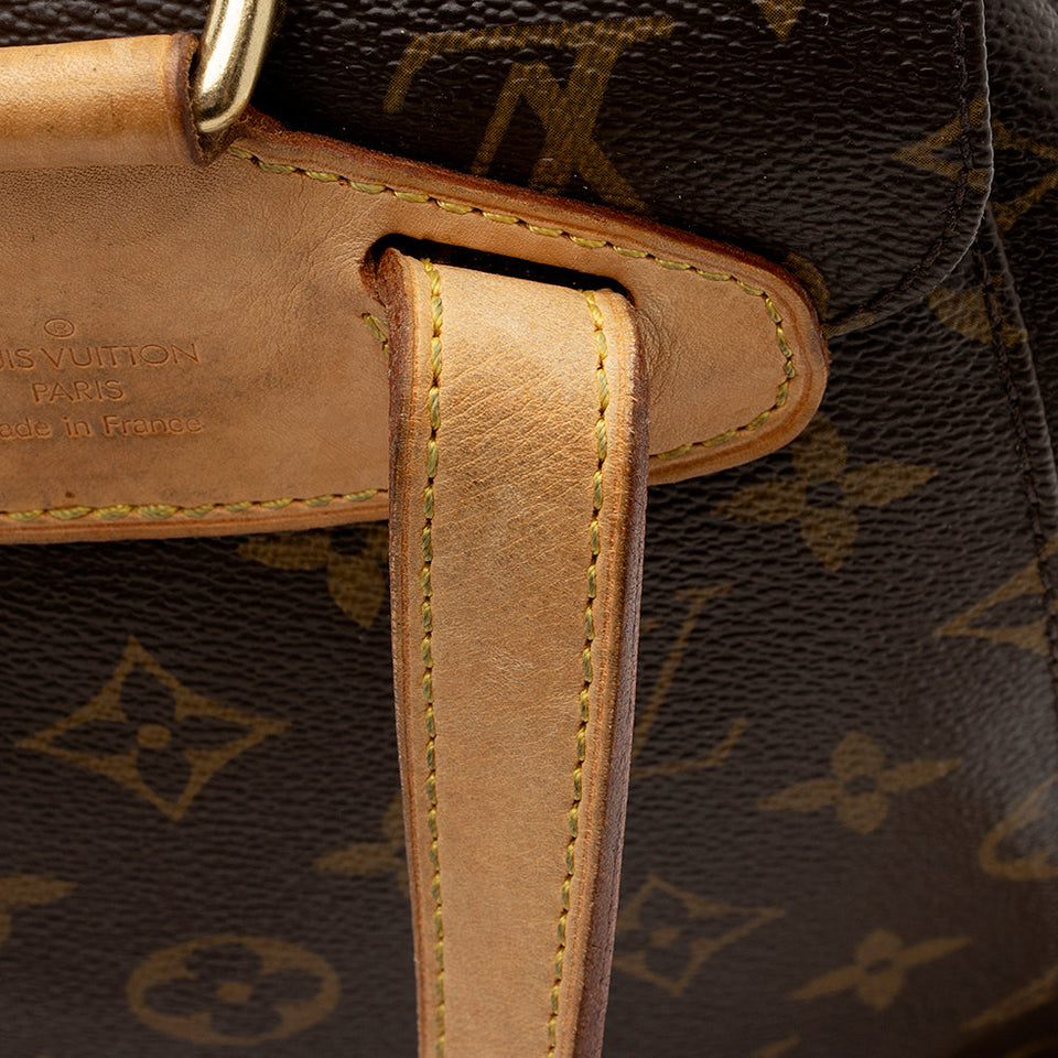 Louis Vuitton Monogram Canvas Montsouris MM Backpack (SHF-21416)