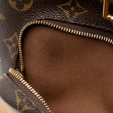 Louis Vuitton Monogram Canvas Montsouris MM Backpack (SHF-21416)