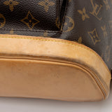 Louis Vuitton Monogram Canvas Montsouris MM Backpack (SHF-21416)