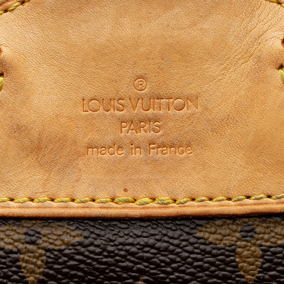 Louis Vuitton Monogram Canvas Montsouris MM Backpack (SHF-21416)