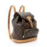 Louis Vuitton Monogram Canvas Montsouris MM Backpack (SHF-21416)