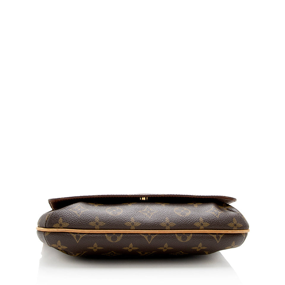 Louis Vuitton Monogram Canvas Musette Tango Shoulder Bag (SHF-17822)