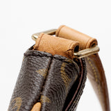 Louis Vuitton Monogram Canvas Musette Tango Shoulder Bag (SHF-17822)