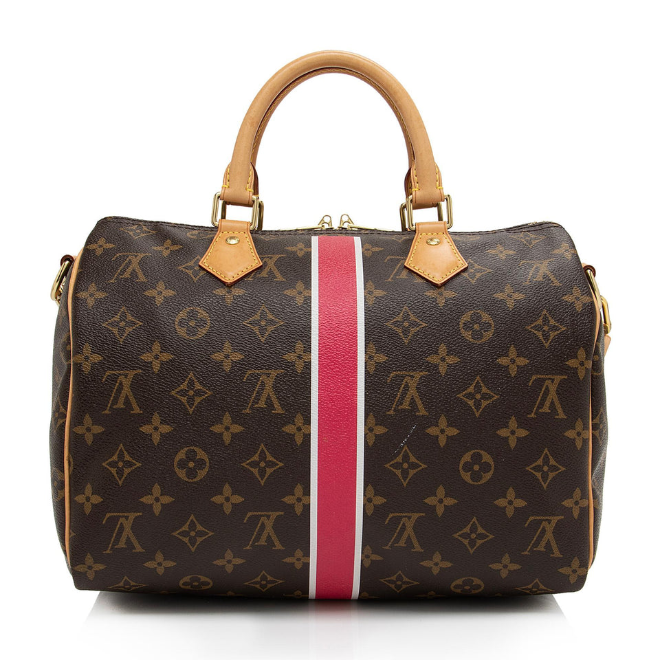 Louis Vuitton Monogram Canvas My LV Heritage Speedy Bandouliere 30 Satchel (SHF-gmrSoI)