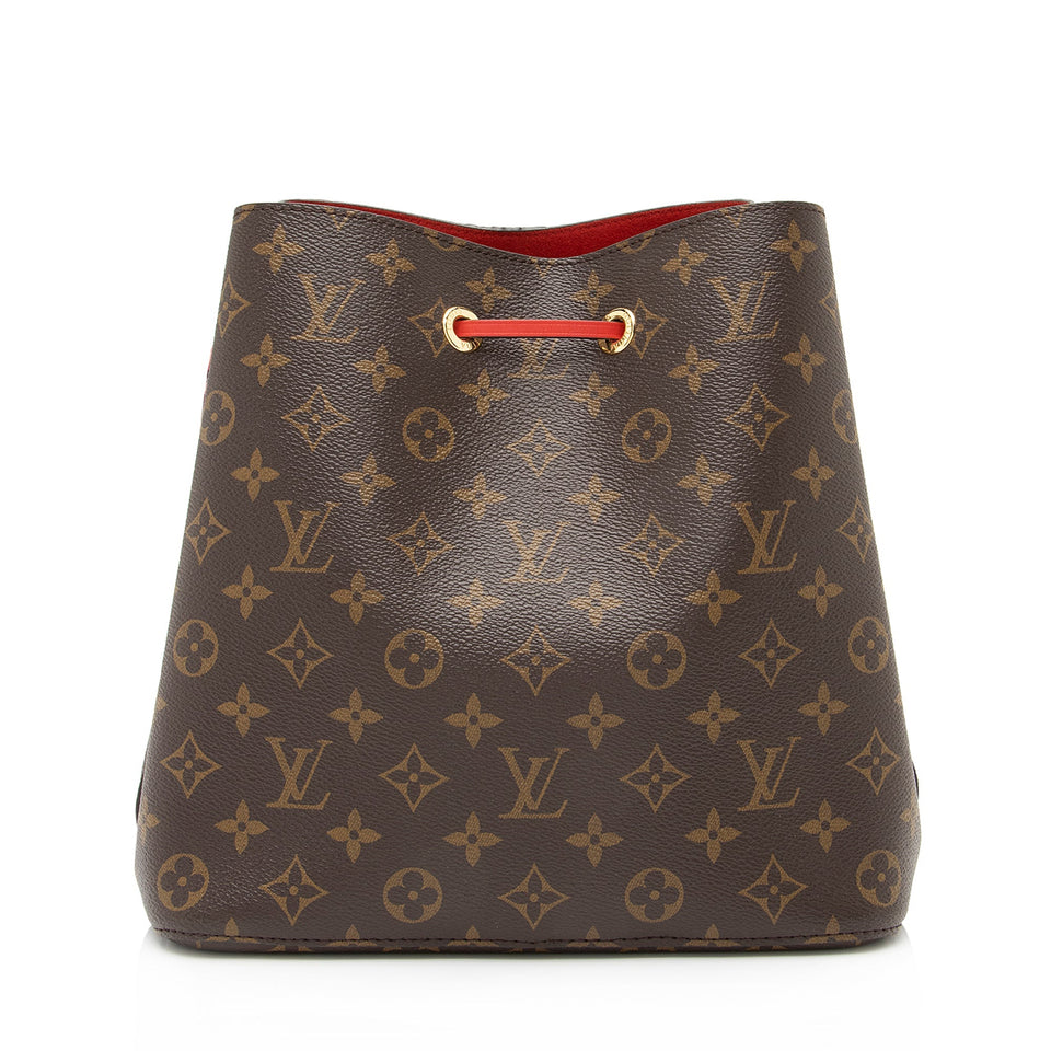 Louis Vuitton Monogram Canvas Neonoe Shoulder Bag (SHF-23595)