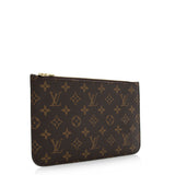 Louis Vuitton Monogram Canvas Neverfull MM Pochette (SHF-21379)