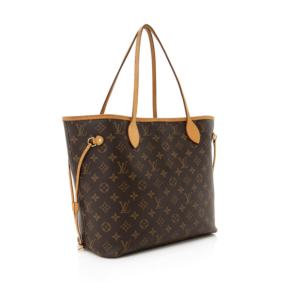 Louis Vuitton Monogram Canvas Neverfull MM Tote (SHF-18540)