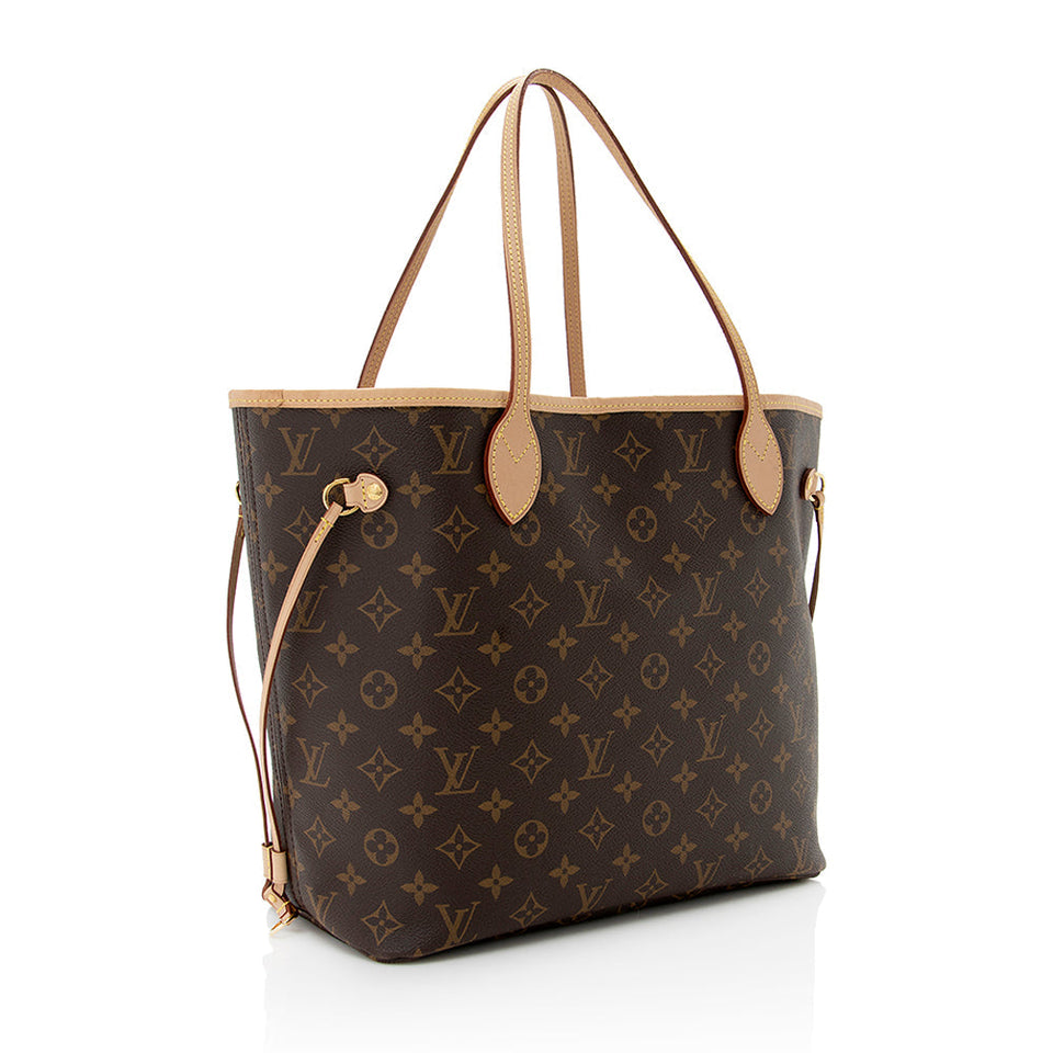 Louis Vuitton Monogram Canvas Neverfull MM Tote (SHF-19096)
