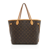 Louis Vuitton Monogram Canvas Neverfull MM Tote (SHF-4OIas4)